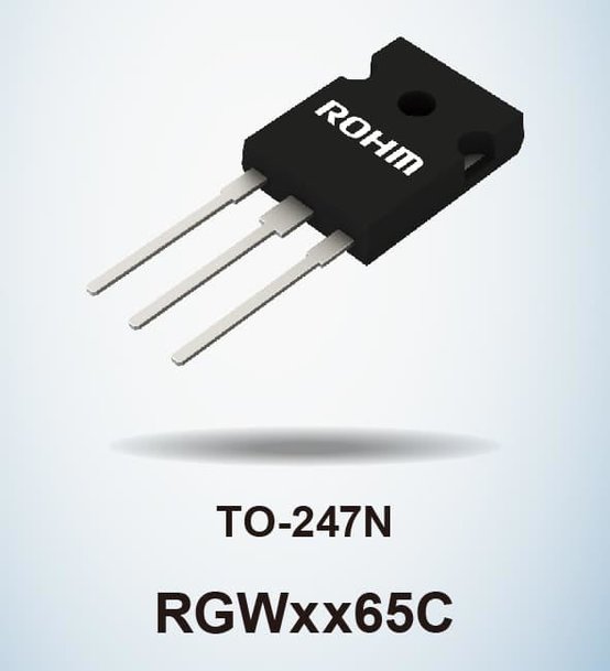 SiCダイオード内蔵IGBT（Hybrid IGBT）「RGWxx65Cシリーズ」を開発